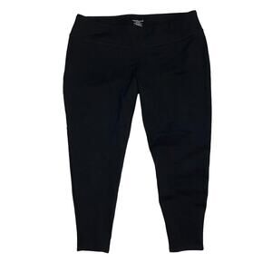 Westbound Petite Black Ponte Leggings Pockets NWOT Size PXL